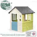 Domček s polovičnými dverami Jolie Playhouse Life Smoby zeleno-modrý rozšíriteľný s 3 oknami a 2 žalúziami s UV filtrom od 24 mes - model 2025