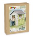 Domček s polovičnými dverami Jolie Playhouse Life Smoby zeleno-modrý rozšíriteľný s 3 oknami a 2 žalúziami s UV filtrom od 24 mes - model 2025