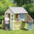 Domček s kuchynkou a 17 doplnkov Pretty Playhouse&Kitchen Life Smoby rozšíriteľný 3 okná s 2 žalúziami a posuvnými okenicami s UV filtrom od 24 mes - 