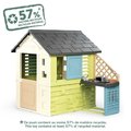 Domček s kuchynkou a 17 doplnkov Pretty Playhouse&Kitchen Life Smoby rozšíriteľný 3 okná s 2 žalúziami a posuvnými okenicami s UV filtrom od 24 mes - 