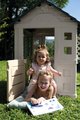 Domček s kuchynkou a 17 doplnkov Pretty Playhouse&Kitchen Life Smoby rozšíriteľný 3 okná s 2 žalúziami a posuvnými okenicami s UV filtrom od 24 mes - 