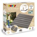 Podlaha pod všetky domčeky Smoby alebo na terasu alebo vybudovanie chodníka k domčeku set 6 štvorcov 45*45 cm/1,2 m2