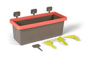 Kvetináč k domčeku na záhradu Eden Planter Smoby 20 litrový so 7 doplnkami pre záhradníka 57 cm dĺžka od 24 mes