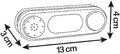 Zvonček elektronický s reálnym zvukom Doorbell Smoby ku všetkým domčekom Smoby 3 druhy mňau-mňau hav-hav ding-dong od 24 mes