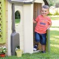 Odkvapový systém na zber dažďovej vody Water Butt Life k domčekom Smoby nádrž s funkčným kohútikom a krhličkou s UV filtrom od 24 mes - model 2025