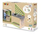 Kuchynka letná so 17 doplnkami Summer Kitchen Life k domčekom Smoby s drezom a varnou doskou s UV filtrom od 24 mes - model 2025