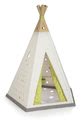 Stan prírodný Indoor&Outdoor Teepee Evolutive Smoby výškovo nastaviteľný 159-184 cm s textilným závesom UV filter od 2-8 rokov