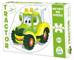 Padló puzzle traktor Dohány óriás 12 drb 24 hó-tól