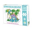 Puzzle podlahové dinosaurus Dohány veľké 12 dielov od 24 mes