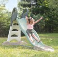 Šmykľavka ekologická s vodotryskom Toboggan XL Slide Green Smoby 230 cm šmýkacia plocha z recyklovaného materiálu s UV filtrom