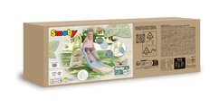 Šmykľavka s vodnou hrou 150 cm GM Slide Life Smoby modro-zelená protišmykové schody s UV filtrom od 24 mes - model 2025