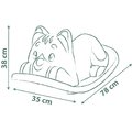 Hojdačka mačka Blue Cat Rocker Life Smoby modrá s ergonomickým sedadlom s UV filtrom od 18 mes - model 2025