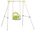 Hojdačka s kovovou konštrukciou Metal Baby Swing 120 cm Smoby od 6 mes