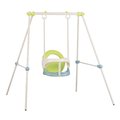 Hojdačka s kovovou konštrukciou 120 cm Metal Baby Swing Life Smoby s ochrannou hrazdou a UV filtrom od 6 mes - model 2025
