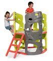 Preliezačka Multiactivity Climbing Tower Smoby s 3 lezeckými stenami a 150 cm šmykľavkou s UV filtrom od 2 rokov