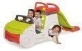 Preliezačka auto Adventure Car Smoby so zvukom, pieskoviskom a 150 cm šmykľavkou s UV filtrom od 18 mesiacov