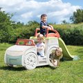 Preliezačka Auto s pieskoviskom v kufri Adventure Car Life Smoby s klaksónom a 150 cm šmykľavka s vodnou hrou s UV filtrom od 18 mes - model 2025