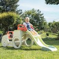 Preliezačka Auto s pieskoviskom v kufri Adventure Car Life Smoby s klaksónom a 150 cm šmykľavka s vodnou hrou s UV filtrom od 18 mes - model 2025