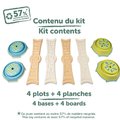 Dobrodružná dráha so 4 chodníkmi Adventure Course Life Smoby 4 oporné body na rozvoj rovnováhy a pohybových zručností detí od 24 mes - model 2025