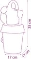 Vedro set Frozen Garnished Bucket Smoby s krhlou 17 cm vysoké od 18 mes