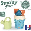 Vedro set z cukrovej trstiny Ocean Bio Sugar Cane Bucket Smoby 6 dielov z kolekcie Smoby Green 100% recyklovateľné od 18 mes