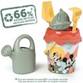 Vedro set ekologické Mickey Garnished Bucket Green Smoby s krhlou 17 cm výška 100% recyklovateľné od 18 mes