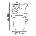 Vedro set Mickey Medium Garnished Bucket Life Smoby s krhlou 6 dielov 18 cm výška od 18 mes