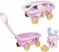 Vozík na ťahanie Disney Princess Garnished Beach Cart Smoby s vedro setom od 18 mes