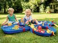 Vodná dráha Aquaplay Aquaplay 'n Go v kufríku s priehradou, pumpou a 4 figúrkami