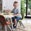 Stolička pre deti KidChair Green Life Smoby zelená s UV filtrom 50 kg nosnosť výška sedadla 27 cm od 18 mes - model 2025