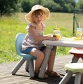 Stolička pre deti KidChair Blue Life Smoby modrá s UV filtrom 50 kg nosnosť výška sedadla 27 cm od 18 mes - model 2025