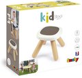 Taburetka pre deti Kid Furniture Stool Grey Smoby 2v1 šedá s UV filtrom 50 kg nosnosť 27 cm výška od 18 mes