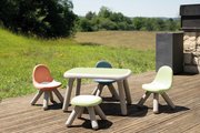 Stôl pre deti KidTable Life Smoby šedozelený s UV filtrom 76*52*45 cm od 18 mes - model 2025