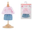 Oblečenie sada Top & Skirt Bébé Corolle pre 30 cm bábiku od 18 mes