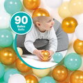 Plastové loptičky Balls Ludi 90 kusov od 6 mes