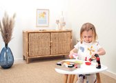 Potraviny na tácke Sushi 100% Chef Écoiffier s paličkami a prísadami 13 dielov od 18 mes