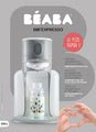 Bib'expresso® Steril 3v1 Beaba príprava mlieka a sterilizátor šedý od 0 mesiacov