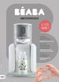 Bib'expresso® Steril 3v1 Beaba príprava mlieka a sterilizátor šedý od 0 mesiacov