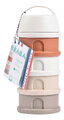 Dávkovač sušeného mlieka Formula Milk Container Cotton White Terracotta Beaba 4 dielny oranžovo-hnedý od 0 mes BE911728