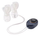 Odsávačka materského mlieka Double Electric Breast Pump Night Blue Beaba elektrická dvojitá 3 režimy a 9 úrovní výkonu 180 ml BE911736