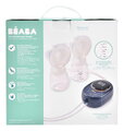 Odsávačka materského mlieka Double Electric Breast Pump Night Blue Beaba elektrická dvojitá 3 režimy a 9 úrovní výkonu 180 ml BE911736