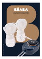 Odsávačka materského mlieka Double Electric Breast Pump Night Blue Beaba elektrická dvojitá 3 režimy a 9 úrovní výkonu 180 ml BE911736
