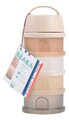 Dávkovač sušeného mlieka Formula Milk Container Translucent Clay Beaba 4 dielny hnedý od 0 mes BE911749