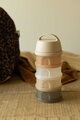 Dávkovač sušeného mlieka Formula Milk Container Translucent Clay Beaba 4 dielny hnedý od 0 mes BE911749