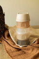 Dávkovač sušeného mlieka Formula Milk Container Translucent Clay Beaba 4 dielny hnedý od 0 mes BE911749