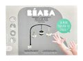 Carusel deasupra scaunului bebe de odihnă Beaba Up&Down cu funcţii gri-alb