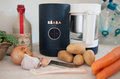 Parný varič a mixér Babycook® Neo Night Blue Beaba modro-broskyňový od 0 mesiacov