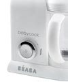 Parný varič a mixér Beaba Babycook® Solo bielo-strieborný od 0 mesiacov
