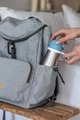 Fľaša Bidon s dvojitými stenami Stainless Steel Bottle Beaba Windy Blue 350ml modrá z nehrdzavejúcej ocele od 18 mes