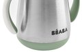 Fľaša Bidon s dvojitými stenami Stainless Steel Straw Cup Beaba Sage Green 250 ml z nehrdzavejúcej ocele zelená od 8 mes